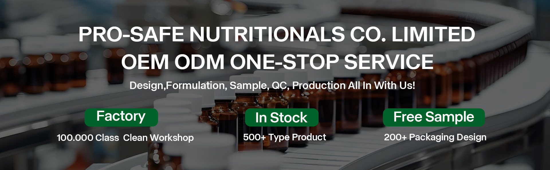 Quality Capsules Supplements factory