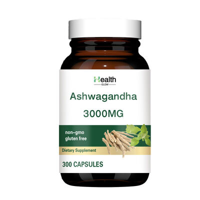 3000mg Ashwagandha Root Extract Capsules Supplements For Immuneti Support