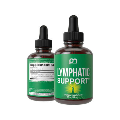 Vegan Lymphatic System Support Supplement Echinacea Liquid Drops ODM