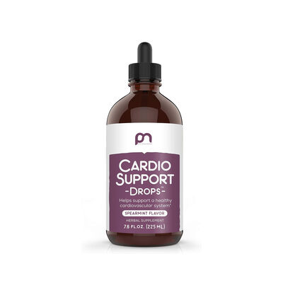 Herbal Cardio Cardiovascular Support Supplement Drops With Hawthorn & Skullcap