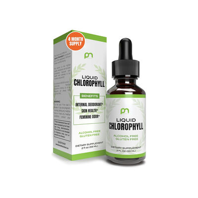 organic non gmo Liquid Chlorophyll Supplement Alcohol Free For Skin Health Immune System