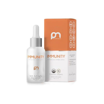 Formulated Immunity Liquid Drops with Organic Elderberry, Garlic & Echinacea Purpurea