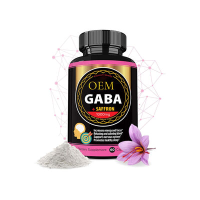 CerebralCalm GABA 1000mg + Saffron-Synergy Capsules