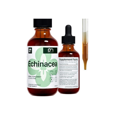 Organic Echinacea Liquid Extract Non-GMO Sugar Free Drops