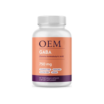 NeuroPure 750mg Stearate-Free Vegan GABA Caps