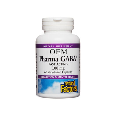 PharmaGABA® Rapid-Release Vegetarian Capsules