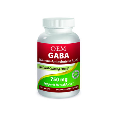 PureTranq 750mg Ultra-Clean GABA VCaps