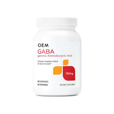 NeuroCore 750mg Pure GABA Gelatin Capsules