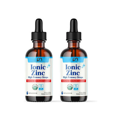 Ionic+ Zinc High Potency Drops Hormone Immune Support