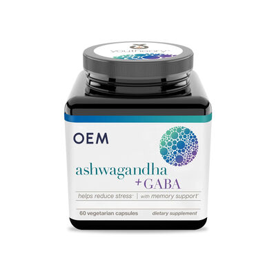 AdaptoZen Ashwagandha & PharmaGABA Capsules
