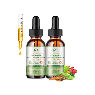 Berberine & Ceylon Cinnamon Liquid Drops with Gymnema Sylvestre and Herbal Blend