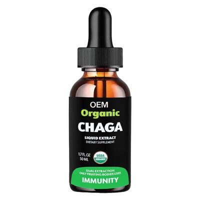 OEM Organic Chaga Liquid Extract with Immunity Boost