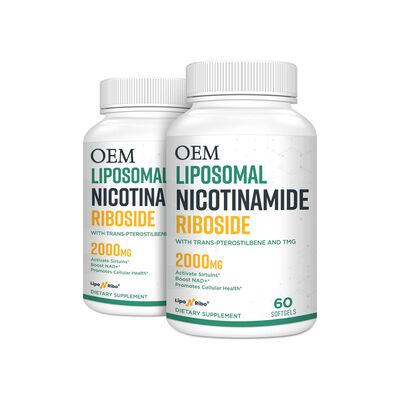 Health Glow Liposomal Nicotinamide Riboside 2000mg Softgels - Advanced Cellular Energy Support