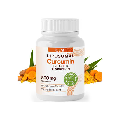 health Liposomal Curcumin oral nutritional supplements 500mg 60 Vegetable Capsules