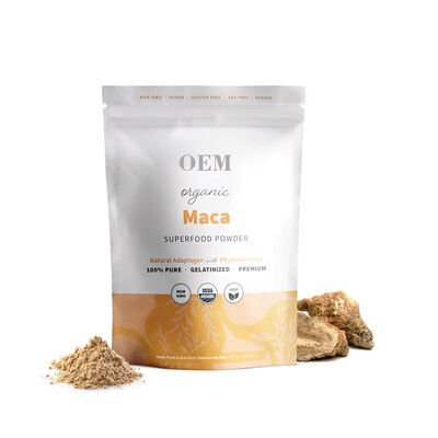 OEM Organic Maca Powder – Premium Gelatinized Superfood