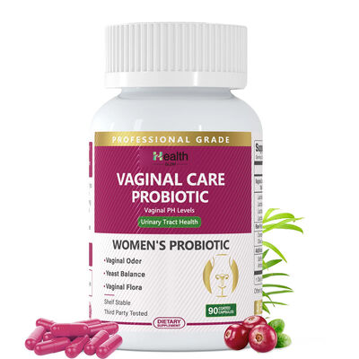 60-Count Vaginal Care Probiotic Capsules for Women pH Balance