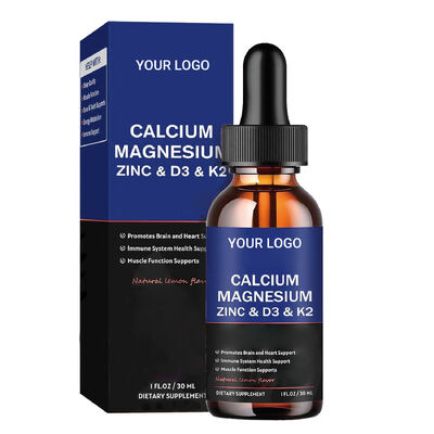 Halal Certified Nutritional Supplement with Calcium Magnesium Zinc and Vitamins D3 and K2 for Immunity and Bone Health