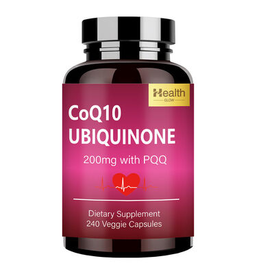Antioxidant PPQ Q10 Coenzyme Capsule For Adults Boost Energy HACCP Certificated