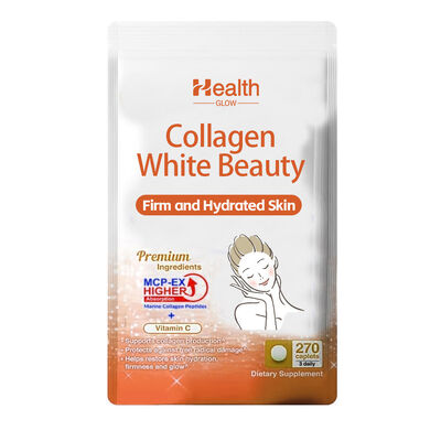 Food And Skin Hydrolyzed Collagen Capsules Supplements With Vitamin C Oem