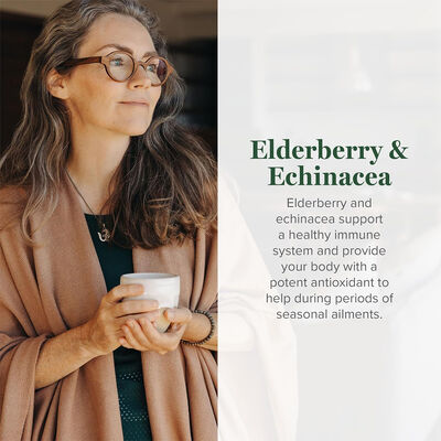 OEM USDA Capsules Supplements Organic Elderberry Echinacea Drops For Immune System