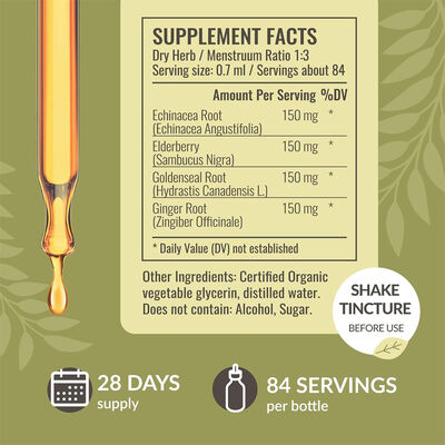 100ml Herbal Anti V Supplement Concentrated Liquid Extracts With Echinamide