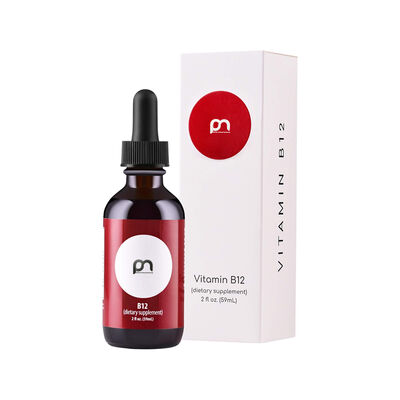 Premium Methylated Vitamin B12 Supplement  Liquid Drops Sugar Free Energy Booster