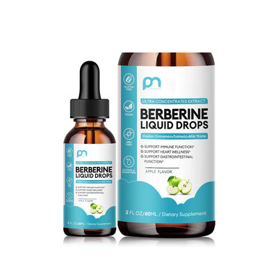 ODM Berberine Liquid Herbal Extracts Drops With Ceylon Cinnamon Turmeric