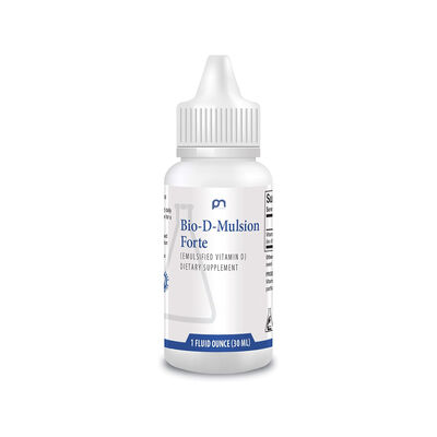 Bio-D-Mulsion Forte 4000 IU Vitamin D3 Drops Dietary Supplement OEM