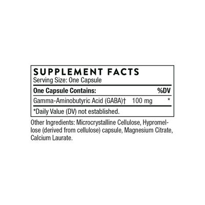 OEM PharmaGABA Aminobutyric Acid Supplement antidepressants 100 Capsules