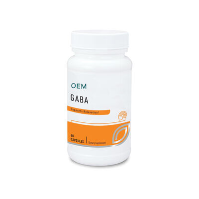Natural Gamma Aminobutyric Acid GABA Tablets Supplements GMP certified for Adults