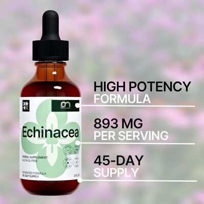 Organic Echinacea Liquid Extract Non-GMO Sugar Free Drops