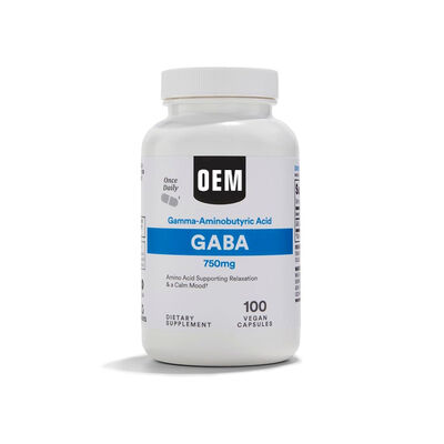 NeuroRelax 750mg Pharmaceutical-Grade GABA Caps