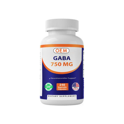 NeuroMax 750mg High-Potency GABA Capsules