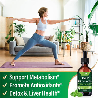 Veranusa Liquid Chlorophyll Digestive Superfood – Mulberry Leaf Extract Drops