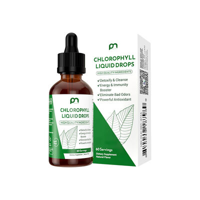 OEM Chlorophyll Liquid Drops | Natural Detox & Energy Booster | 99% Absorption