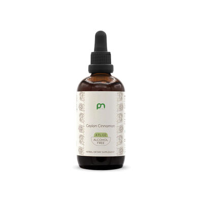 Ceylon Cinnamon Liquid Extract - Alcohol-Free Herbal Dietary Supplement