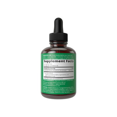 Performance Life Bitter Melon & Gymnema Leaf Liquid Supplement with Chromium Picolinate
