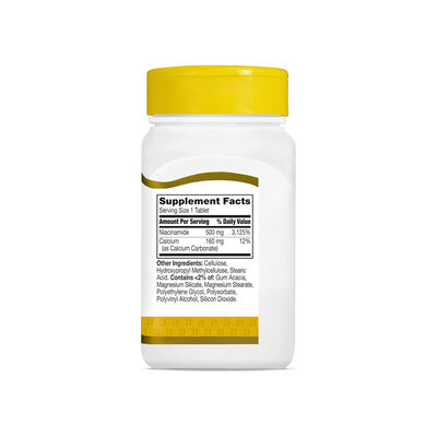 Health Glow Niacinamide 500mg | Prolonged Release Vitamin B3