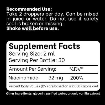 Health Glow Nicotinamide 750mg PowerTabs | Vitality Unleashed Vitamin B3 | 90-Day Glow Rush