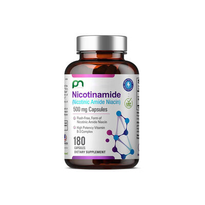 Health Glow Nicotinamide 500mg Capsules
