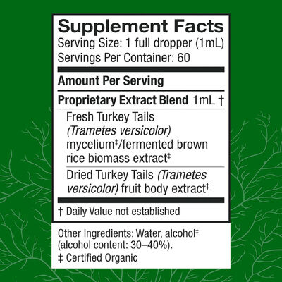 Health Superfood Liquid Turkey Tail Extract Drops