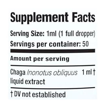 OEM Organic Chaga Liquid Extract with Immunity Boost