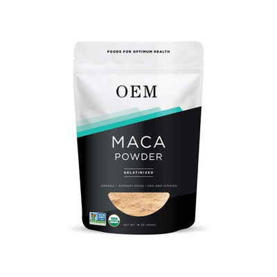 OEM Organic Gelatinized Maca Powder – Premium Adaptogen Support