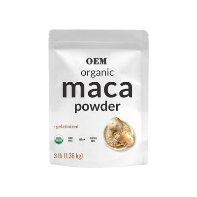OEM Organic Maca Powder – Gelatinized Premium Grade – Culinary Versatility