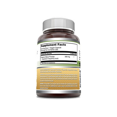 OEM Organic Maca Capsules – 500mg Plant-Based Formula – Vitality Support