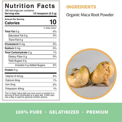 OEM Organic Maca Powder – Premium Gelatinized Superfood