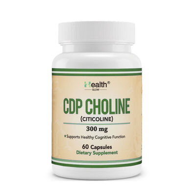 CDP Choline 300mg Capsules for Memory and Focus Support