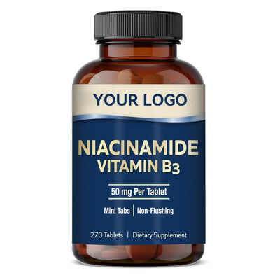 Niacinamide Vitamin B3 Tablets 270pcs Immune Skin Support Supplement