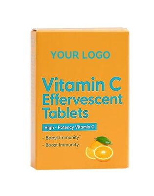Vitamin C Effervescent Tablets 30pcs Bottle for Immune Support