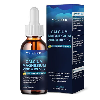 60 pcs/bottle Calcium Magnesium Zinc Nutritional Supplement with 2 Years Shelf Life for Immune Support